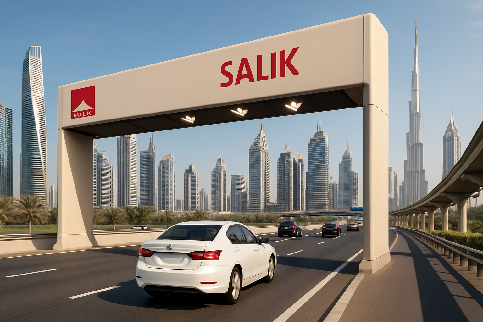 Seamless toll collection in Dubai