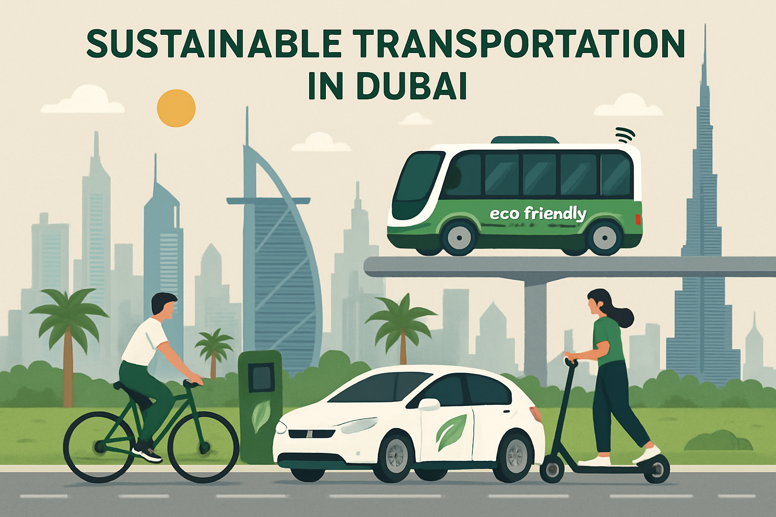 Sustainable transportation solutions in Dubai